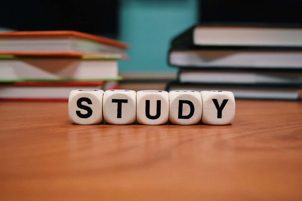 An image showing individual letters for study.
